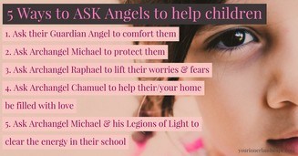 5 Ways to ASK Angels to help children