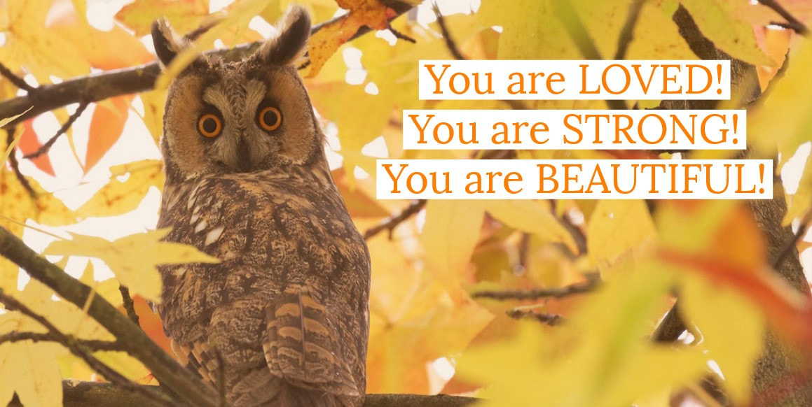 You are LOVED! You are STRONG! You are BEAUTIFUL!