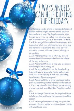 8 Ways the Angels can help you during the Holidays